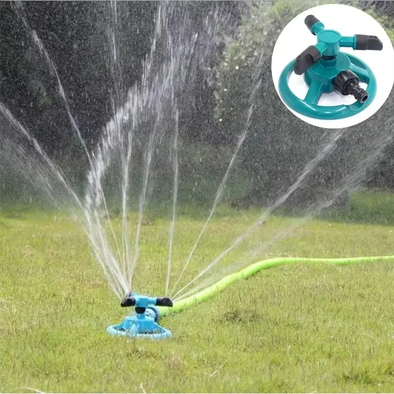 Fully Automatic Professional Garden Sprayer Irrigation Sprinkler Lawn New Portable 360 Degree Rotating Watering System Tool