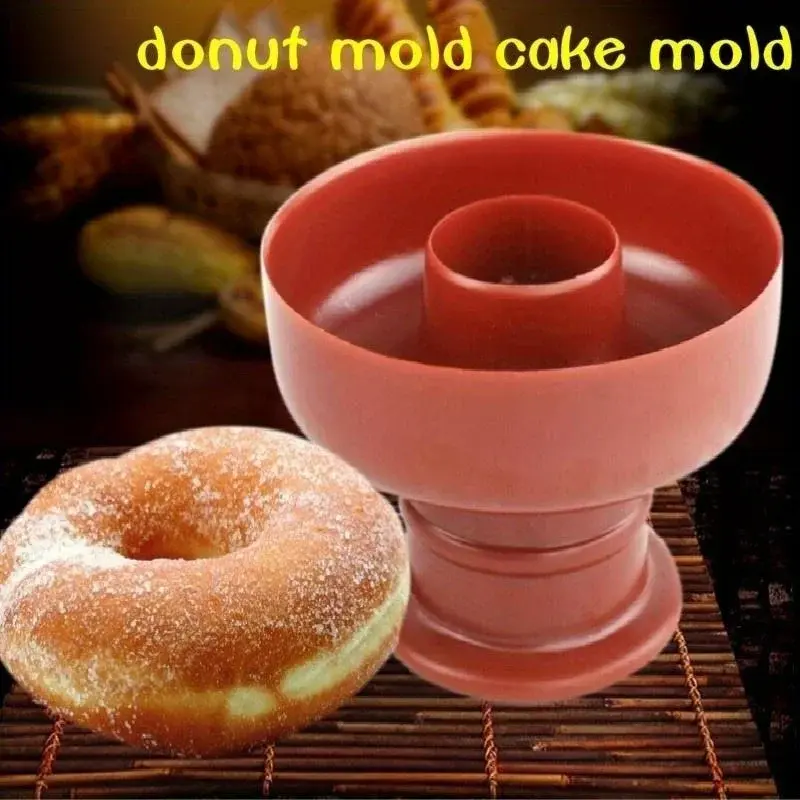 New Kitchen Household Baking Tool Cake Decor Food-Grade Plastic Cake Maker Mold Desserts Cutter DIY Mold Fondant Doughnut Cutter