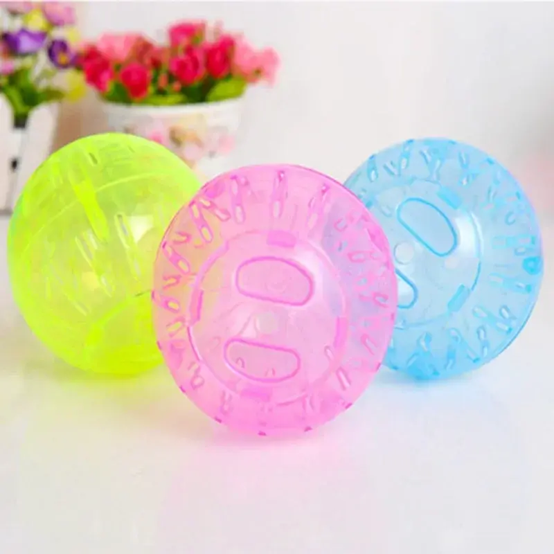 New 1PC Plastic Pet Rodent Mice Jogging Ball Toy Hamster Gerbil Rat Exercise Balls Play Toy Household Pet Supplies