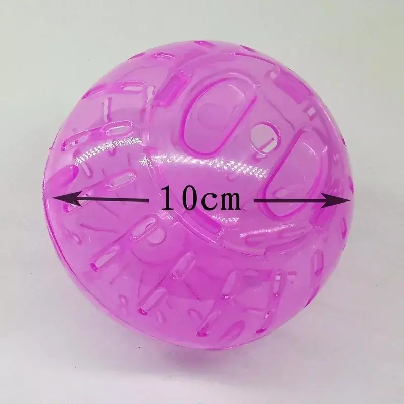 New 1PC Plastic Pet Rodent Mice Jogging Ball Toy Hamster Gerbil Rat Exercise Balls Play Toy Household Pet Supplies