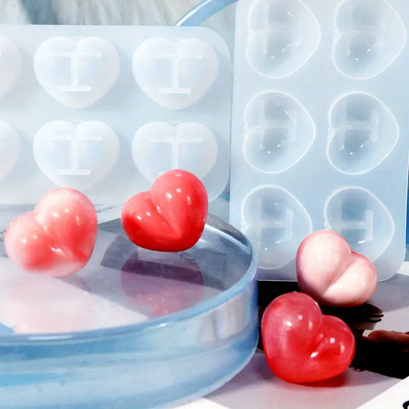 Creative DIY Cute Love Butt Dropping Rubber Mold Handmade Bag Resin Mold Crystal Epoxy Silicone Mold Jewelry Making Cast Mould