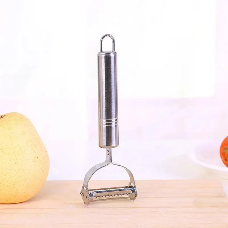 New Stainless Steel Peeler Fruit Vegetable Multifunction Grater Julienne Peelers Slice Melon Potato Carrot Cucumber Kitchen Tool