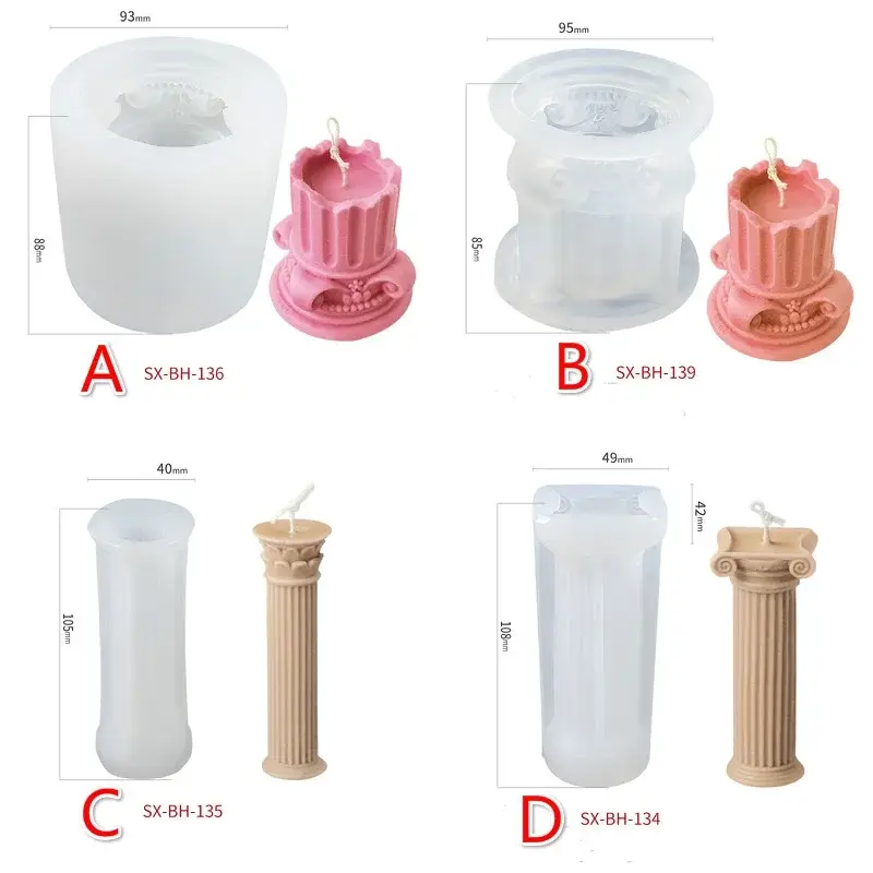Creative Silicone Mold Candle Mold DIY Goddess Aromatherapy Candle Human Body Plaster Mold Ancient Home Kitchen Baking Supplies