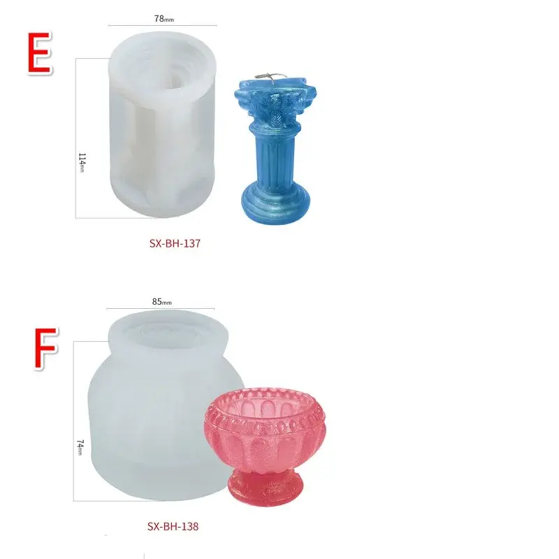 Creative Silicone Mold Candle Mold DIY Goddess Aromatherapy Candle Human Body Plaster Mold Ancient Home Kitchen Baking Supplies