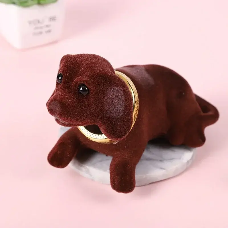 1pcs Car Ornaments Bobble Head Dog Doll Car Dashboard Toy Cute Nodding Puppy Car Interior Accessories Children Gift