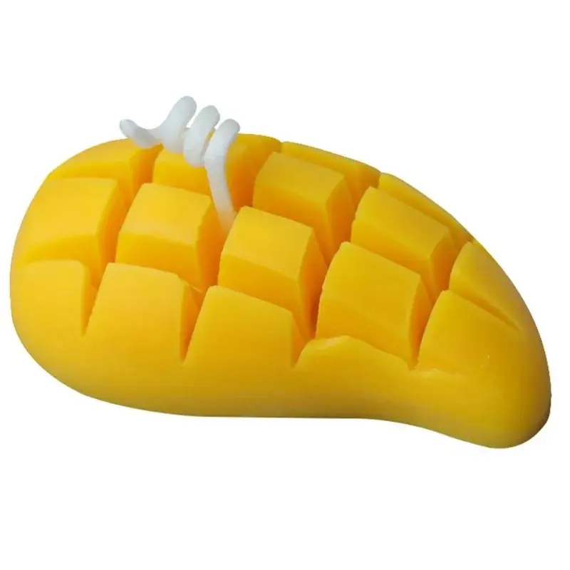 Mango Fruit Silicone Mold 3D Candle Baking Cake Mold DIY Sugar Dessert Mold Candle Making Mold