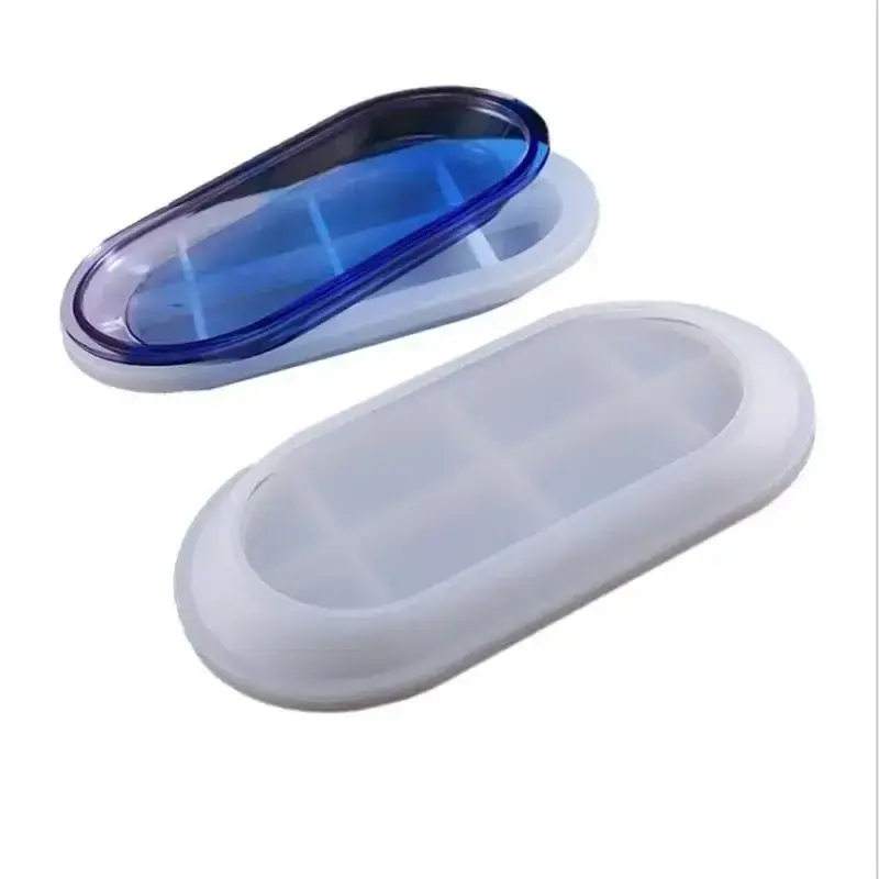 New Diy Handmade Creative Molds Dish Silicone Mold Round Coaster Making Epoxy Resin Art Coaster Epoxy Resin Molds Accessories