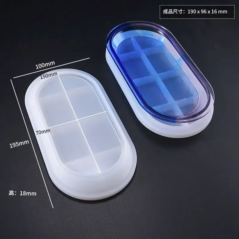 New Diy Handmade Creative Molds Dish Silicone Mold Round Coaster Making Epoxy Resin Art Coaster Epoxy Resin Molds Accessories