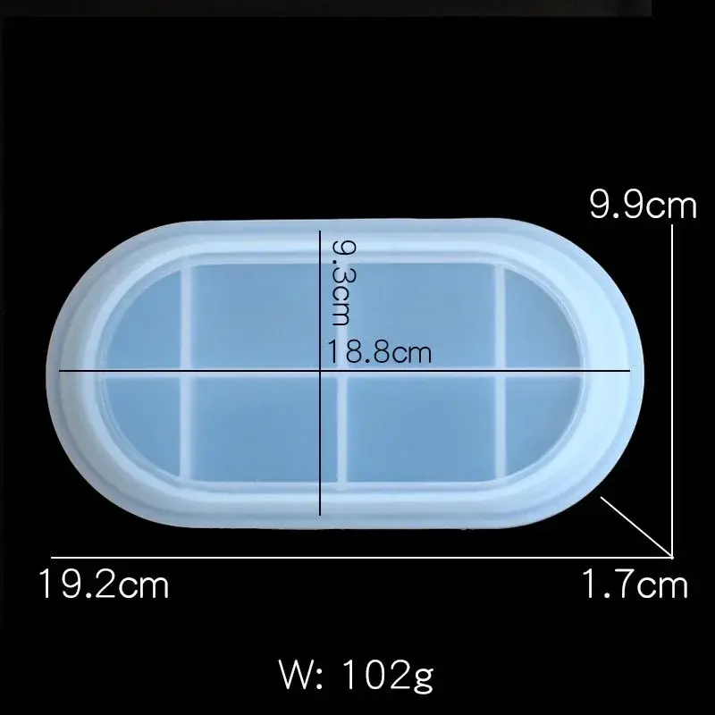 New Diy Handmade Creative Molds Dish Silicone Mold Round Coaster Making Epoxy Resin Art Coaster Epoxy Resin Molds Accessories