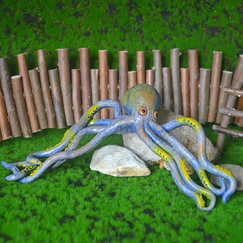 Trendy Style New Home Decoration Elephant Octopus Resin Ornaments Simple Modern Resin Crafts Resin Jewelry