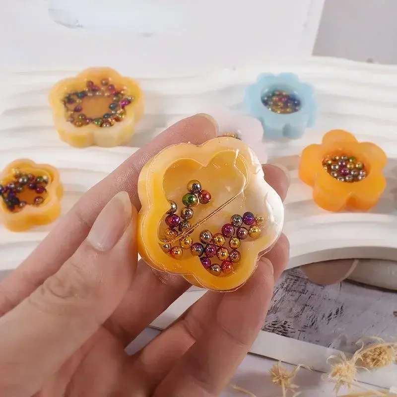 DIY Handmade Creative Flower Sakura Silicone Mold Epoxy Resin Quicksand Crystal Mold Jewelry Making Supplies Crafts Accessories