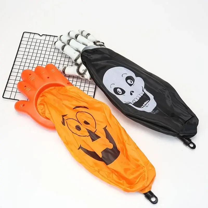 New Candy Bag Creative Halloween Palm Pumpkin Skull For Kid Trick Or Treat Gift Party Supplies Home Festival Party Supplies