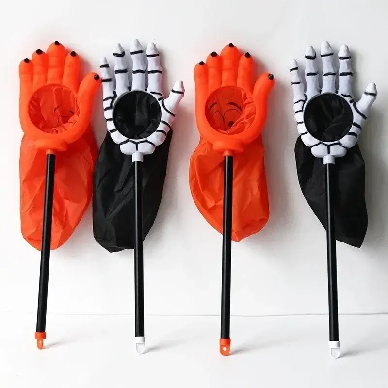 New Candy Bag Creative Halloween Palm Pumpkin Skull For Kid Trick Or Treat Gift Party Supplies Home Festival Party Supplies