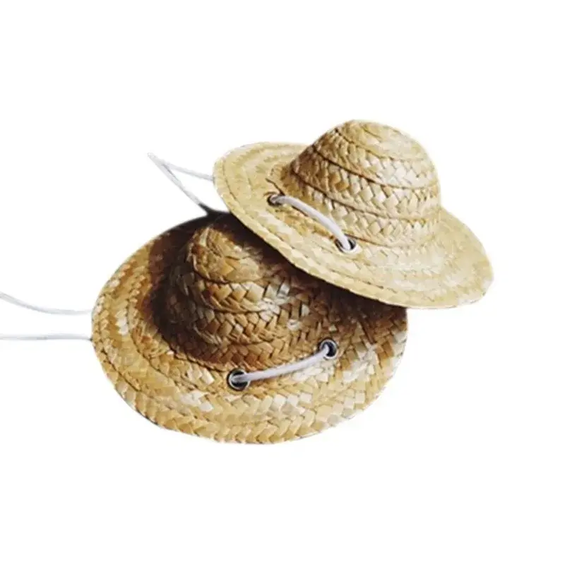 New 1PCS Creative Cute Small Caps Suitable Home Pet Wear Caps Funny Dog Cat Decration Supplies Household Pets Accessories