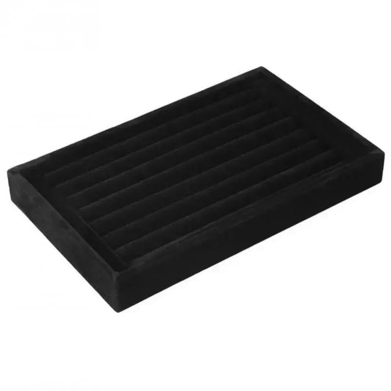 New Retro Texture Ring Plate Women's Jewelry Earring Suitable Home Jewelry Necklace Display Rack Plate Ornament Storage Box