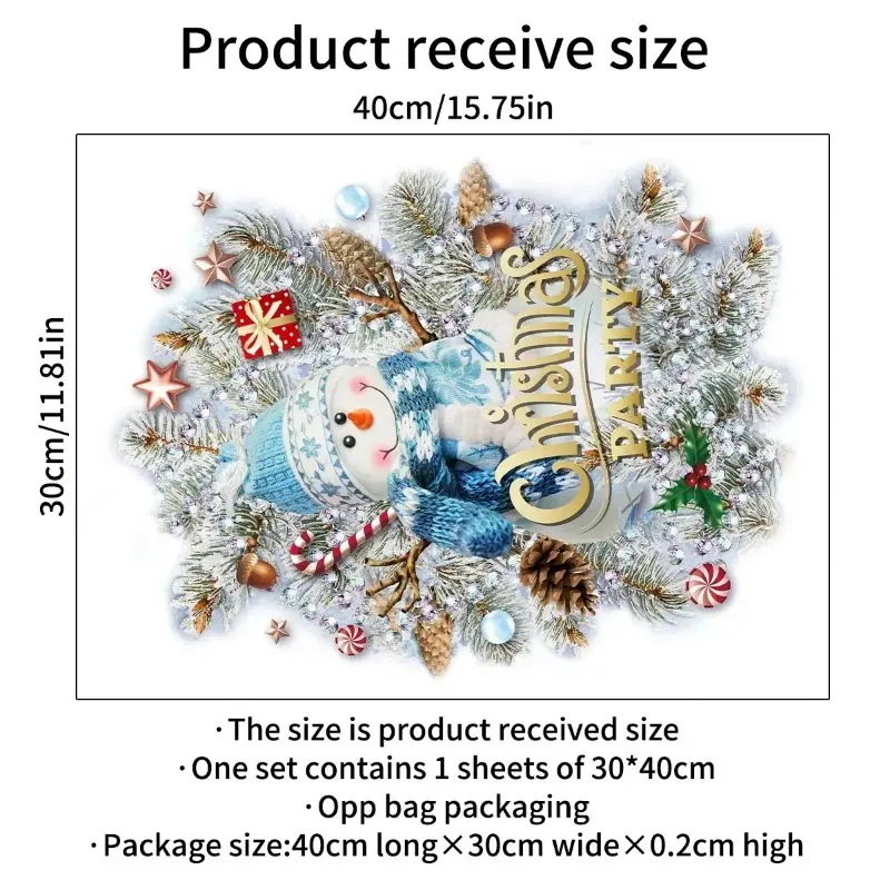 New Home Decoration Wall Stickers Christmas Tree Snowman Glass Window Living Room Home Wallpaper Art Removable New Year Decals