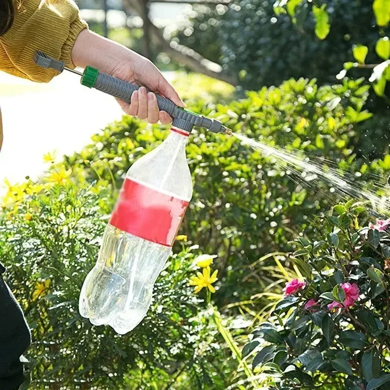 New Air Pressure Spray Beverage Bottle General Watering Sprinkler Gardening Vegetable Watering Disinfection Atomizing Rod Spray