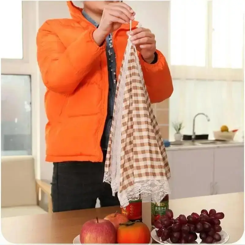 Practical Foldable Table Food Cover Umbrella Style Anti Fly Mosquito Kitchen Cooking Tools Meal Cover Table Mesh Food Covers