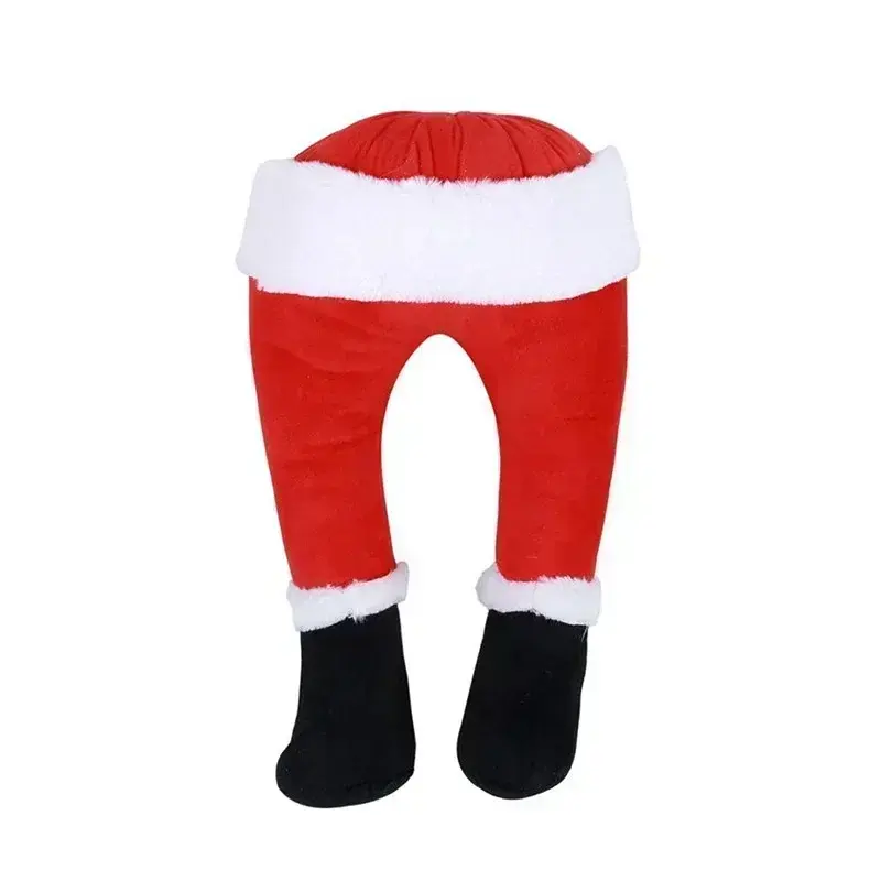 New Santa Claus Elf Plush Leg Decoration Christmas Tree Ornaments Elf Stuffed Long Legs Pendants New Year Christmas Party Decor