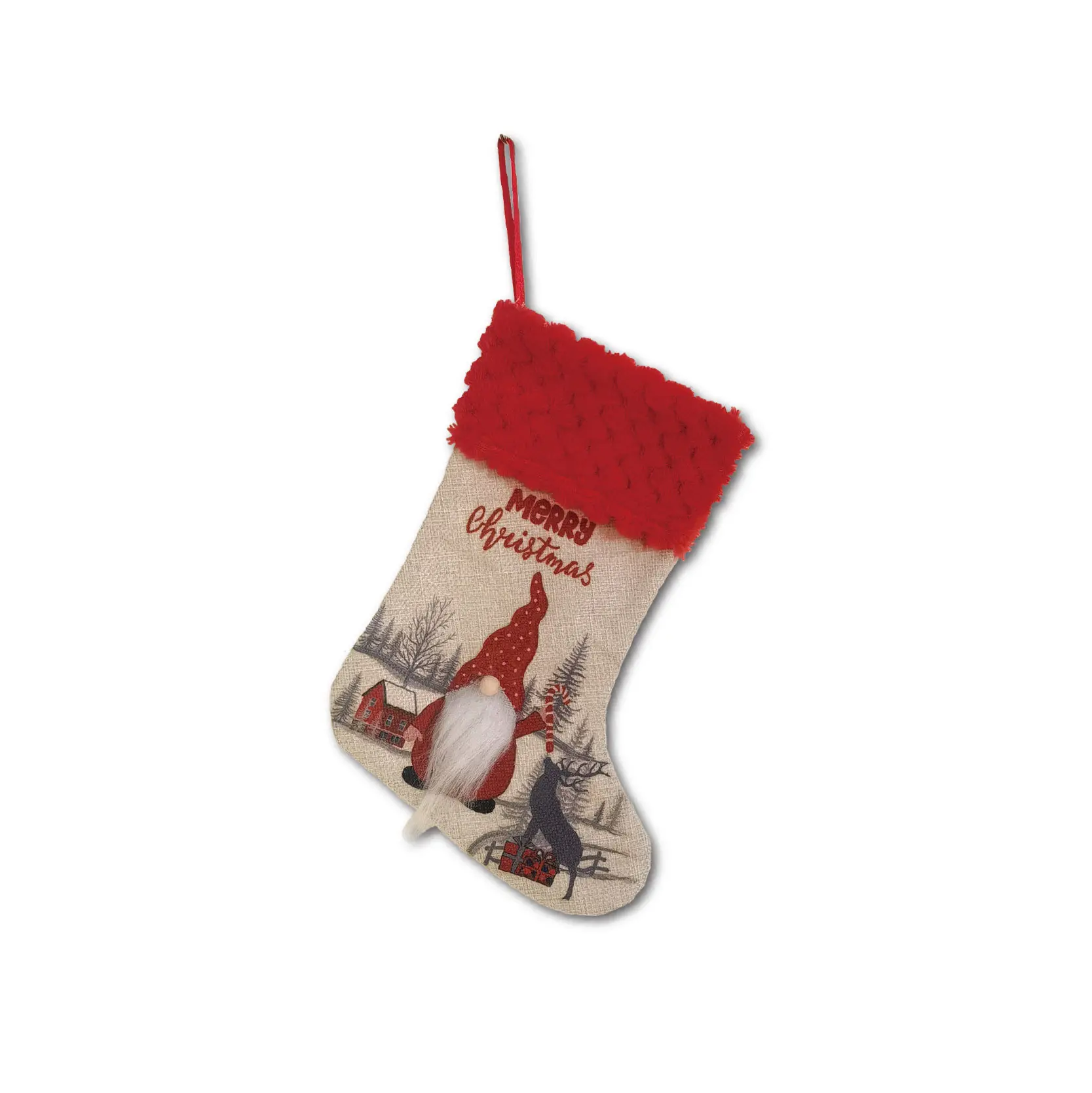 Christmas Stockings Gnome Doll Faceless Doll Christmas Decoration Gift Bag Christmas Tree Pendant Family Festival Party Supplies