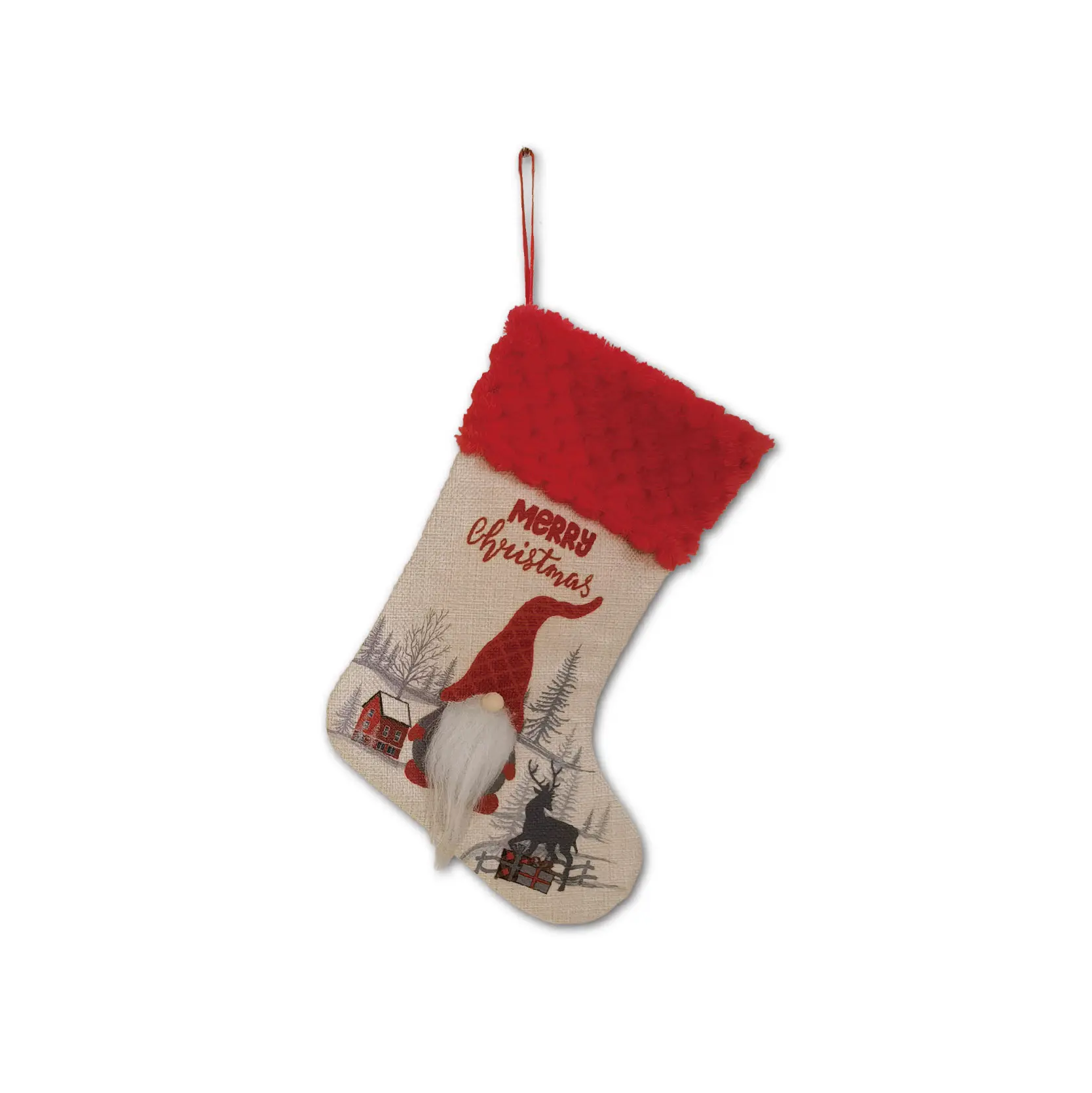 Christmas Stockings Gnome Doll Faceless Doll Christmas Decoration Gift Bag Christmas Tree Pendant Family Festival Party Supplies