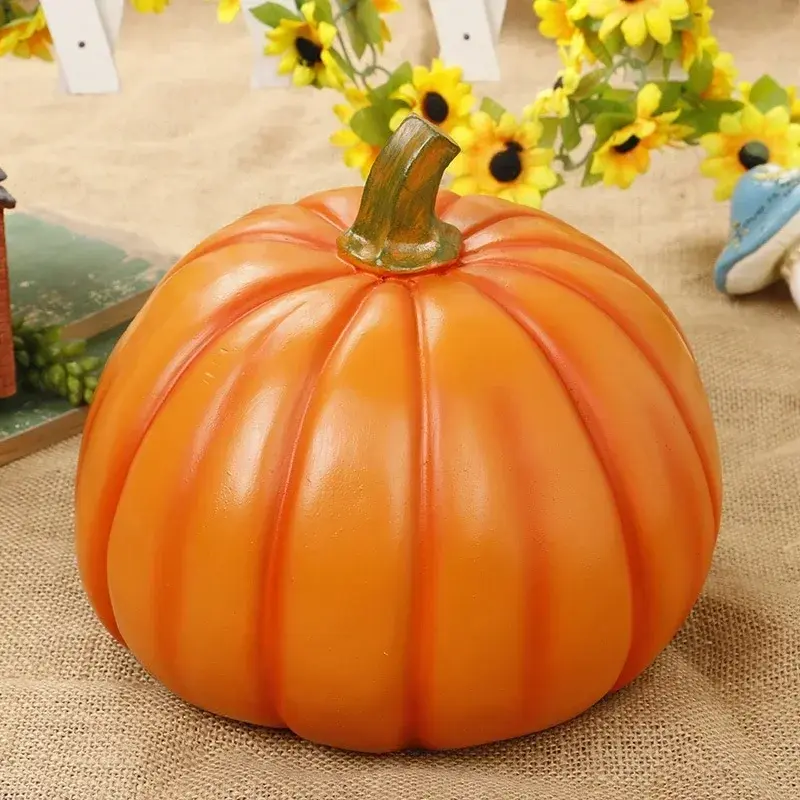 2025 New Creative Halloween Pumpkin Decoration Opening Housewarming New Home Gifts Pumpkin Resin Crafts Home Party Supplies