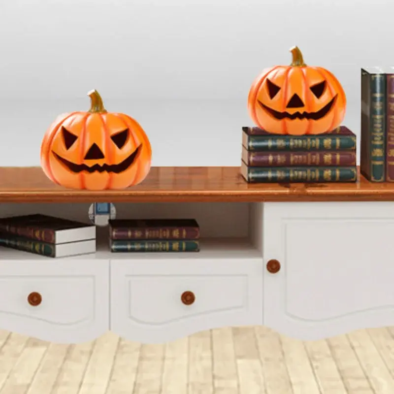 2025 New Creative Halloween Pumpkin Decoration Opening Housewarming New Home Gifts Pumpkin Resin Crafts Home Party Supplies