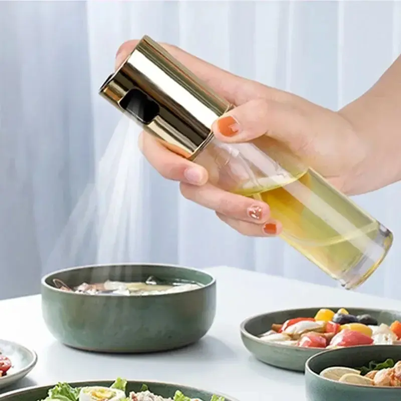 Useful Kitchen Portable Spray Bottle Oil Sprayer Oiler Pot BBQ Barbecue Cooking Tool Can Pot Cookware Household Storage Tool