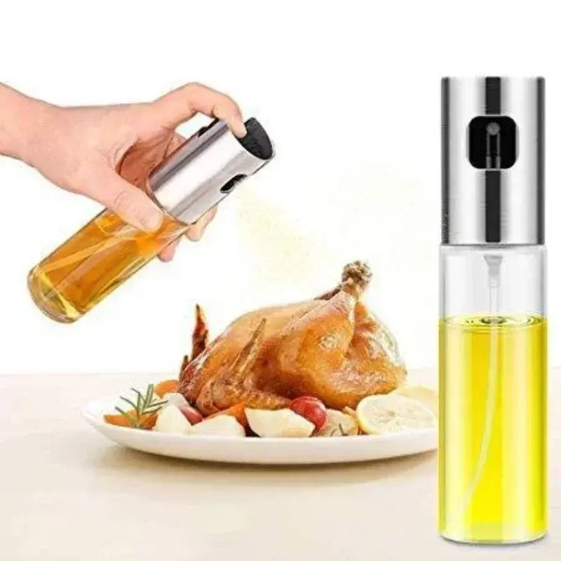 Useful Kitchen Portable Spray Bottle Oil Sprayer Oiler Pot BBQ Barbecue Cooking Tool Can Pot Cookware Household Storage Tool