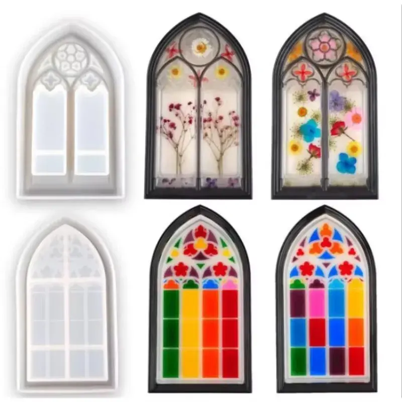 1 PC Cabinet Storage Box Silicone Mold Jewelry Display Rack Tray Mold Window Resin Mold Use On Multiple Occasions Home Supplies