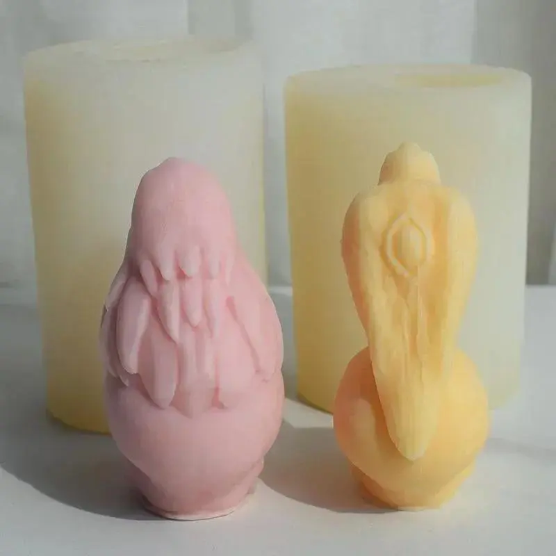New Halloween Skeleton Plaster Drop Mold Handmade Creative Mold Crow Eagle Stepping On Ghost Skull Aromatherapy Candle Gel Mold