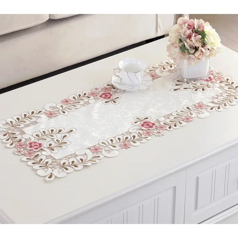 Printed Tablecloths Home Decor Rectangular Party Stain Resistant Tablecloth Dust Cover Side Table Wedding Decoration Supplies