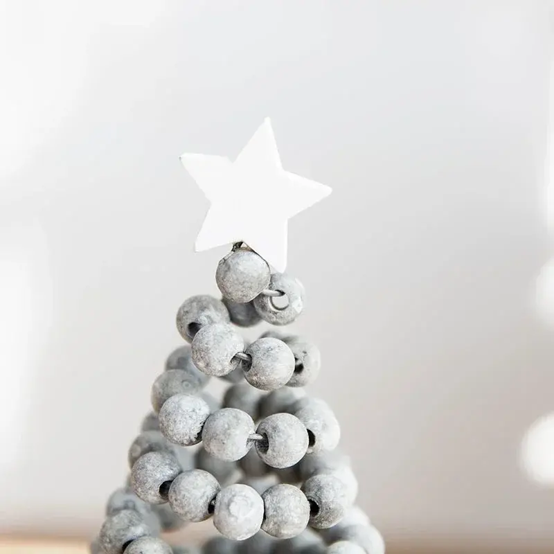 Christmas Tree Decorations Creative Nordic Wooden Christmas Tree Desktop Small Ornaments Decoration