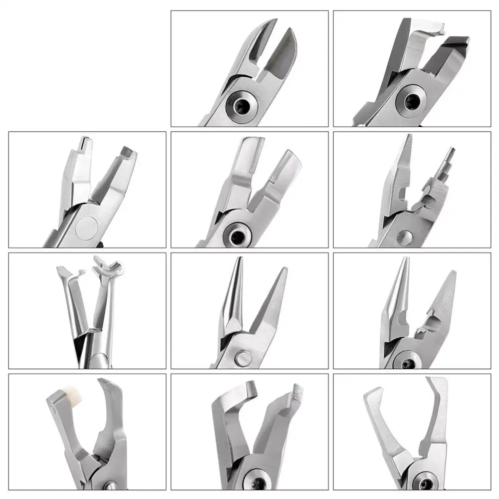Dental Orthodontic Plier Distal End Cutter Plier Ligature Cutter Band Removing Forcep Stainless Steel Dental instrument Tool