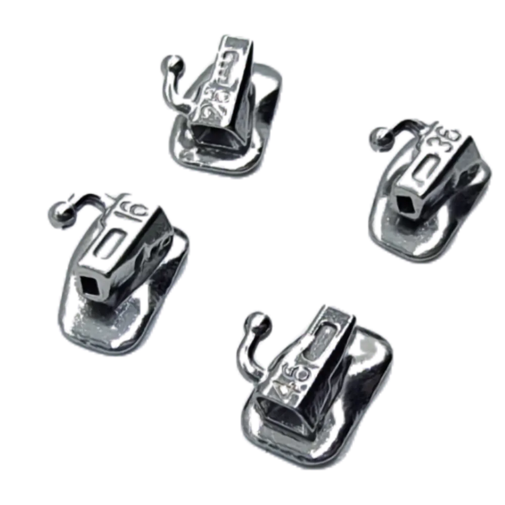 Dental Orthodontic Tubes 1st Molar Bondable 50 Sets Orthodontics Accessories Dentistry Materials Odontorthosis Roth MBT Buccal