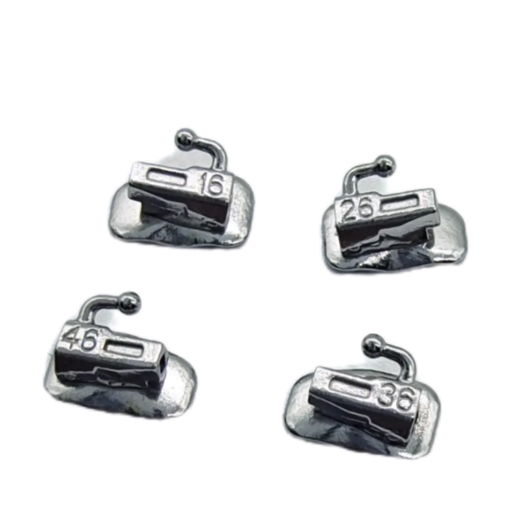 Dental Orthodontic Tubes 1st Molar Bondable 50 Sets Orthodontics Accessories Dentistry Materials Odontorthosis Roth MBT Buccal