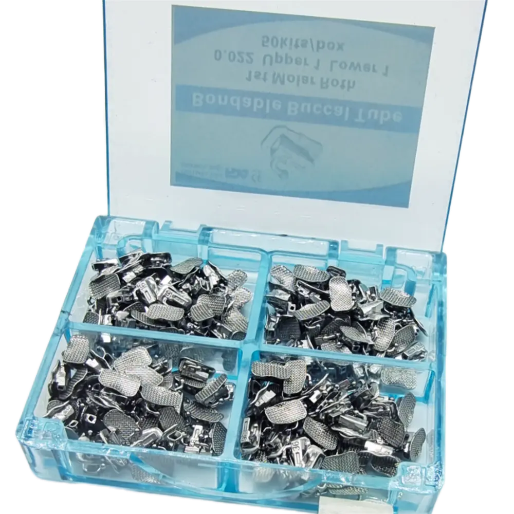 Dental Orthodontic Tubes 1st Molar Bondable 50 Sets Orthodontics Accessories Dentistry Materials Odontorthosis Roth MBT Buccal