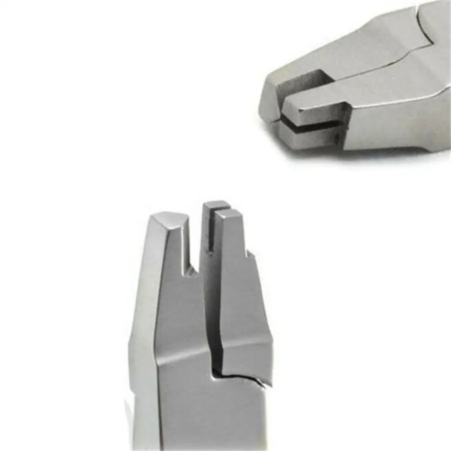 Dental Orthodontic Pliers Crimpable Hook Placement Pliers Stainless Steel Free Hook Clamp Orthodontic Forceps Dentistry