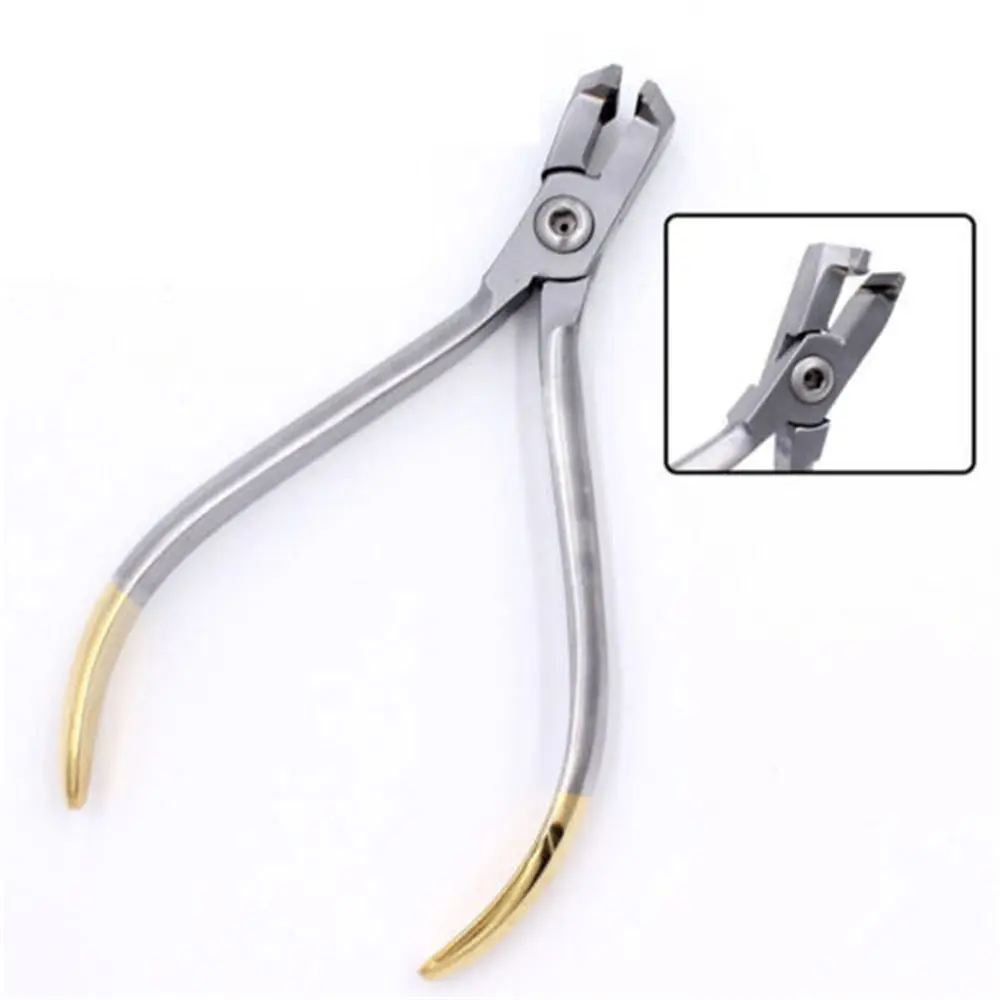 Alicates de corte de extremo distal Dental Orthodontic Dental Forceps Stainless Steel Wire Filament Cutter Tools for Dentist