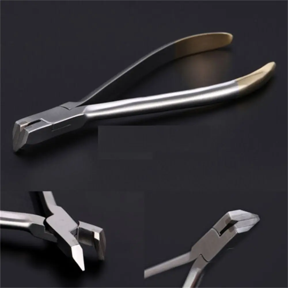 Alicates de corte de extremo distal Dental Orthodontic Dental Forceps Stainless Steel Wire Filament Cutter Tools for Dentist