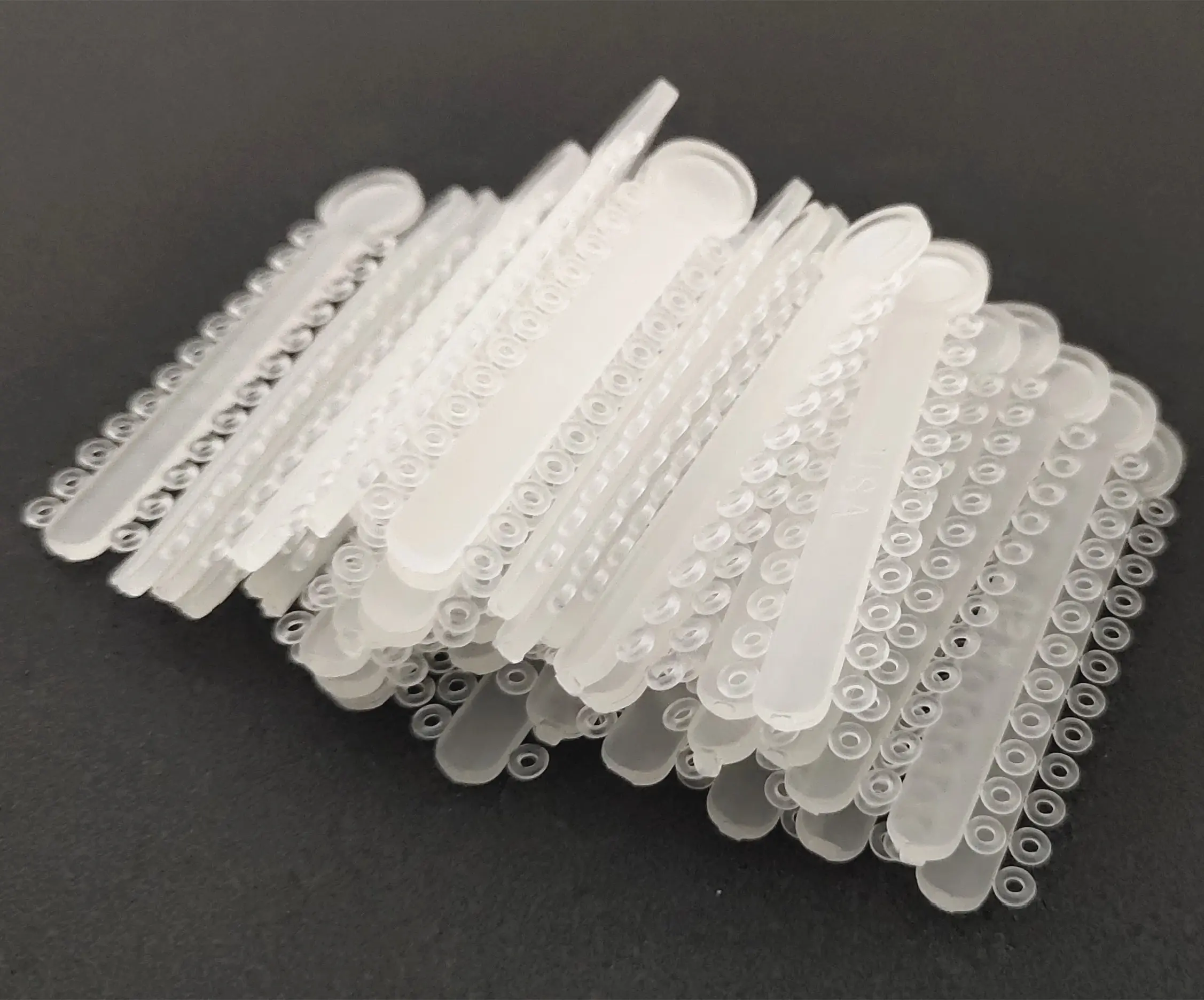 1008Pcs Dental Orthodontic Ligature Ties Elastic Rubber Bands Transparent Clear Color