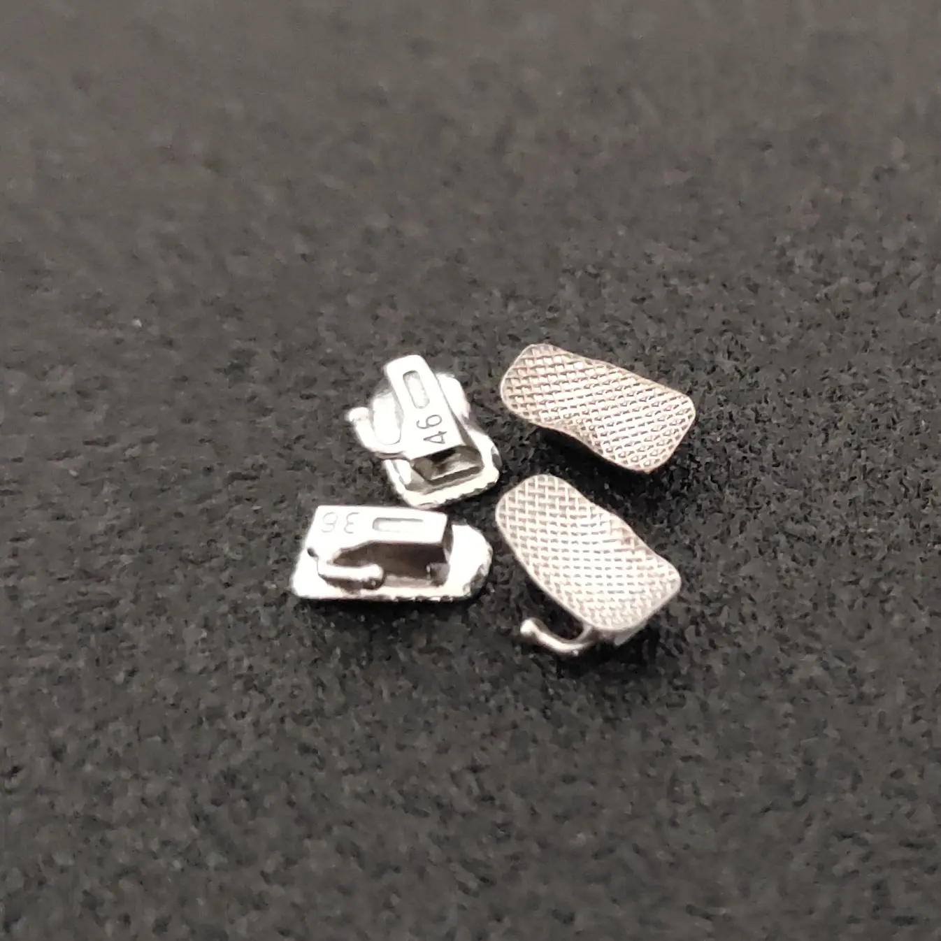 50bags Buccal Tubes 1st 2nd MBT Roth 0.022 0.018 Bondable Non-cov Orthodontics 4Pcs/pack U1/L1