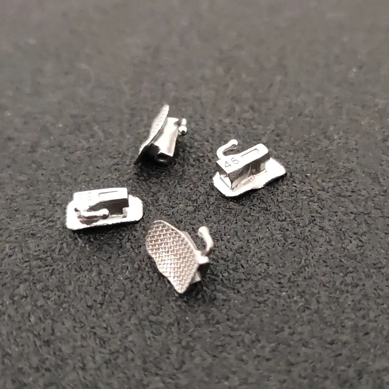 50bags Buccal Tubes 1st 2nd MBT Roth 0.022 0.018 Bondable Non-cov Orthodontics 4Pcs/pack U1/L1