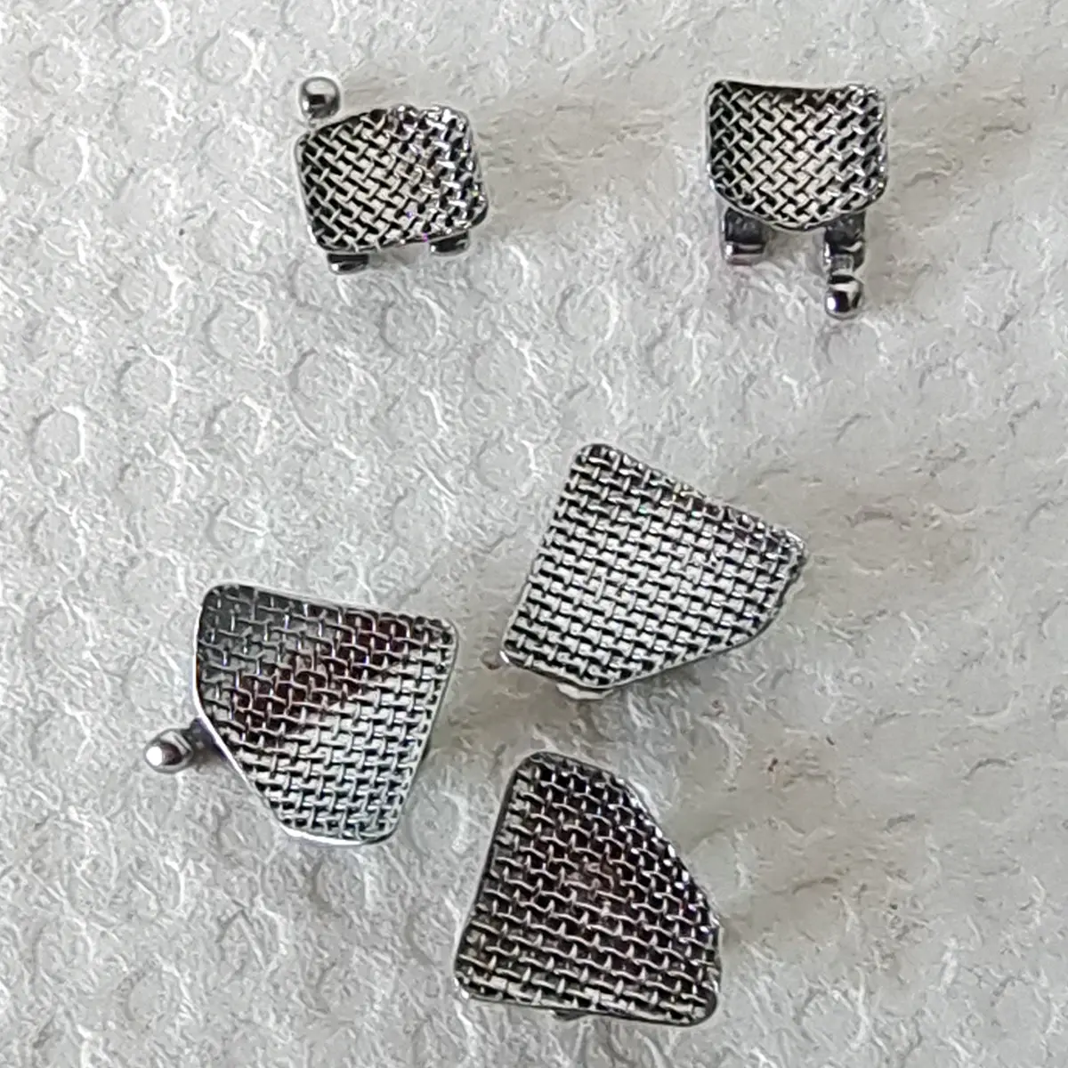 Dental Odontologia Metal Braces Cartoon Brackets Mini Roth 022 345 Hooks Mesh Base Flower Star Diamond Heart