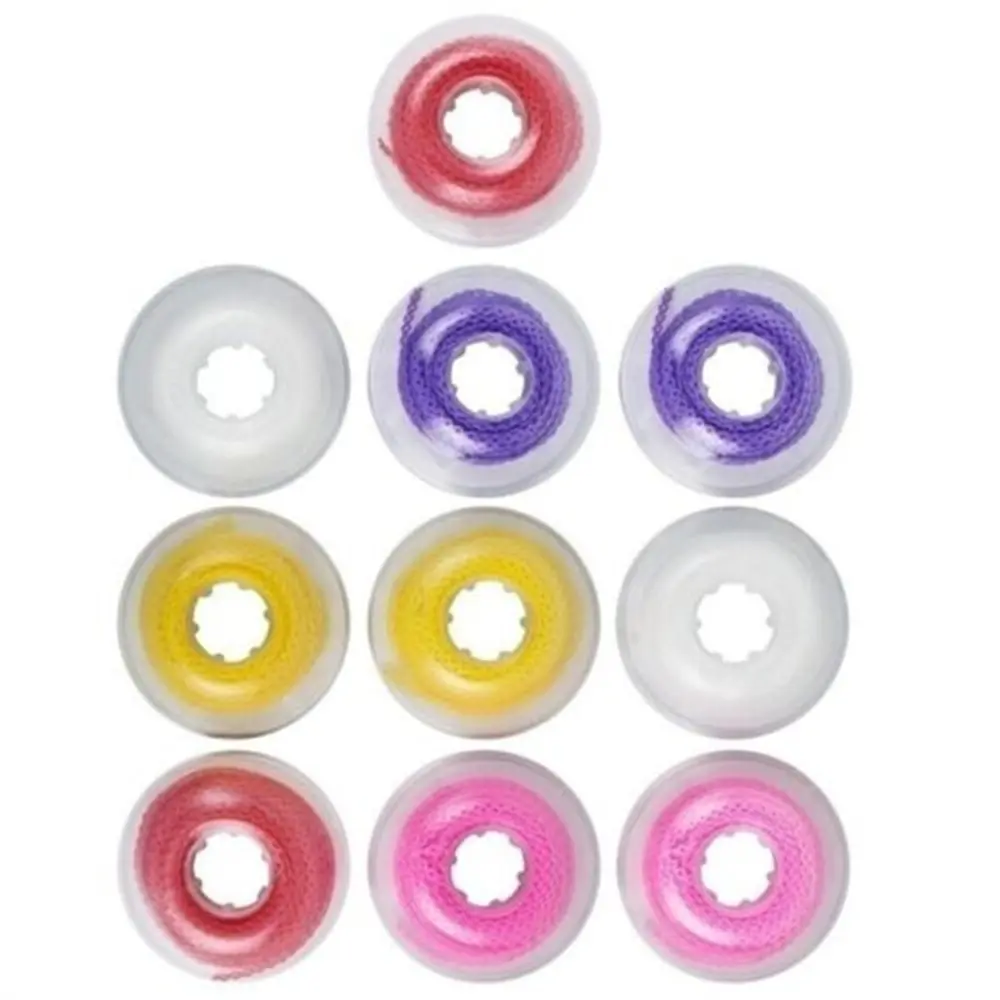 Dental Orthodontic Elastic Power Chain Colored Rubber Band Spool Long Short Continuous Power Chain