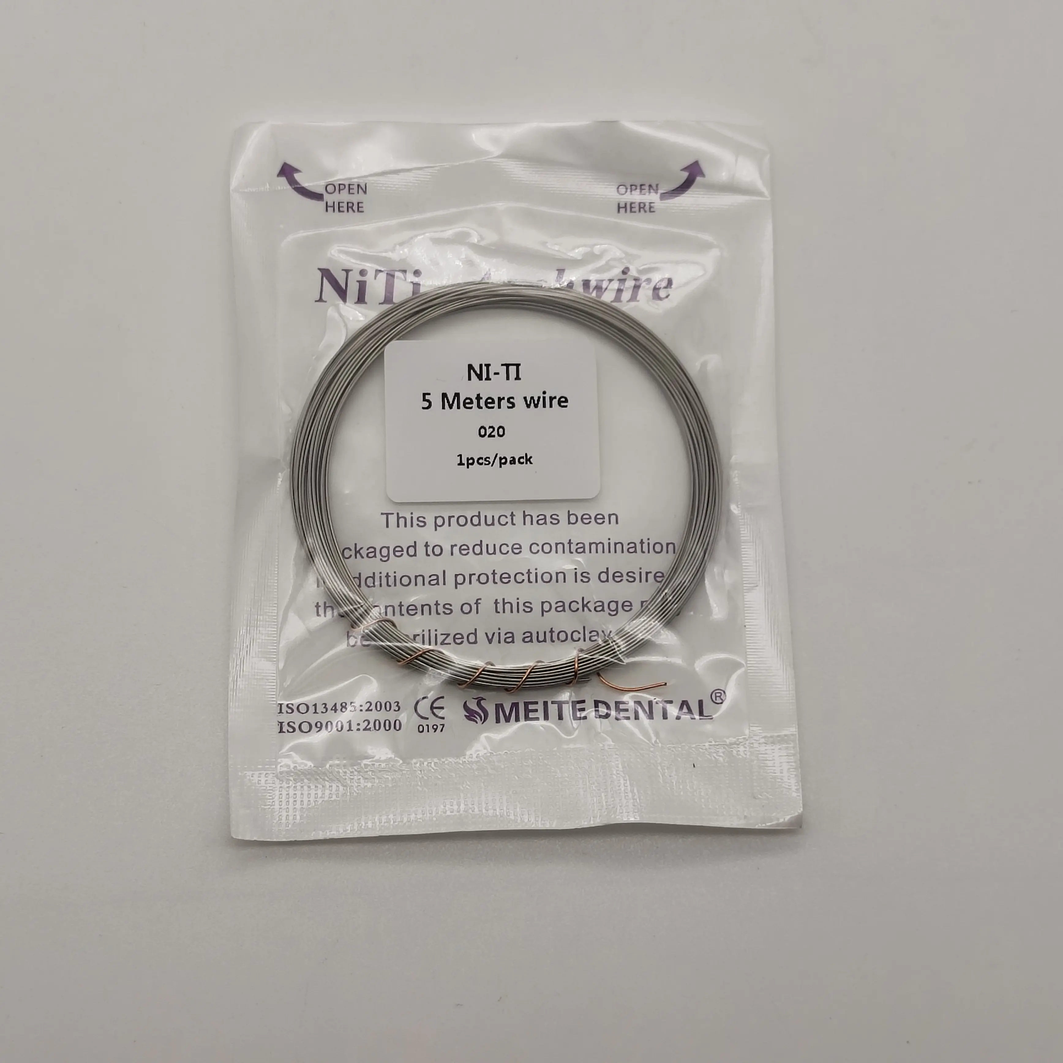 5m Dental Niti Straight Wire Ortodoncia Ortho Super Elastic ArchWire Round Arches Orthodontic  Dentistry Materials