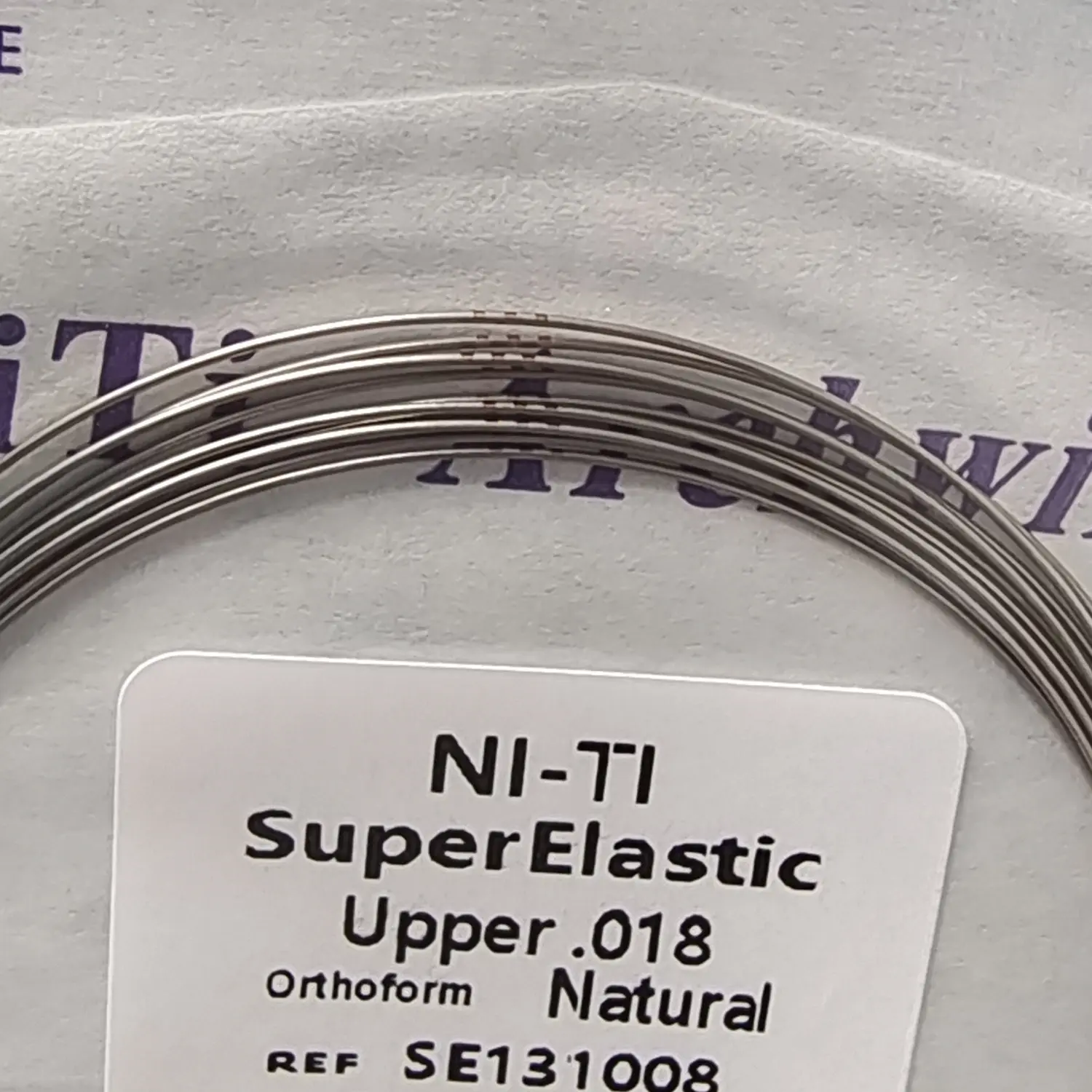 10Pieces Dental Niti Archwires Natural Orthodontics Accessories Round/Rectangular Arch Wires Nature Form
