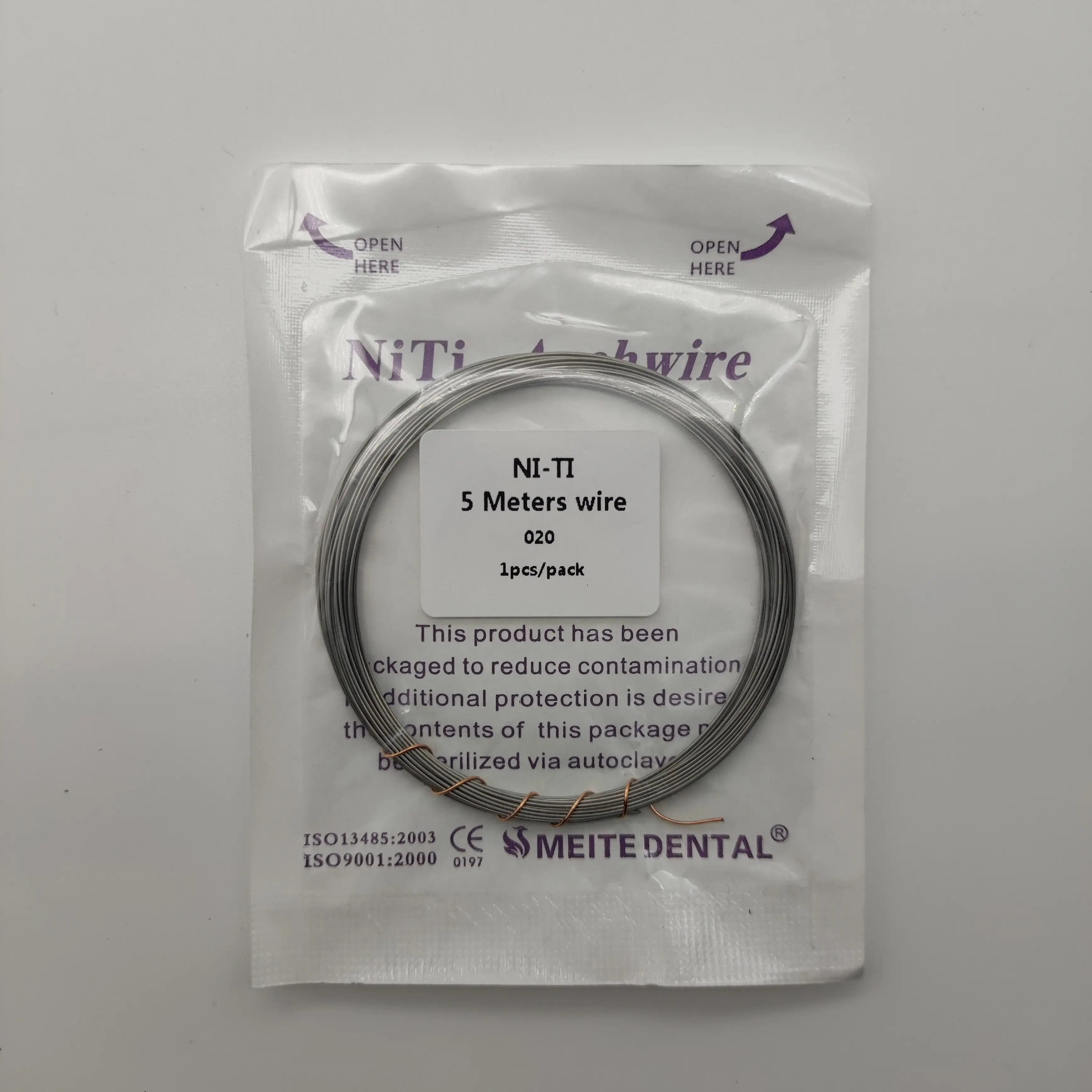 5m Dental Niti Straight Wire Ortodoncia Ortho Super Elastic ArchWire Round Arches Orthodontic  Dentistry Materials