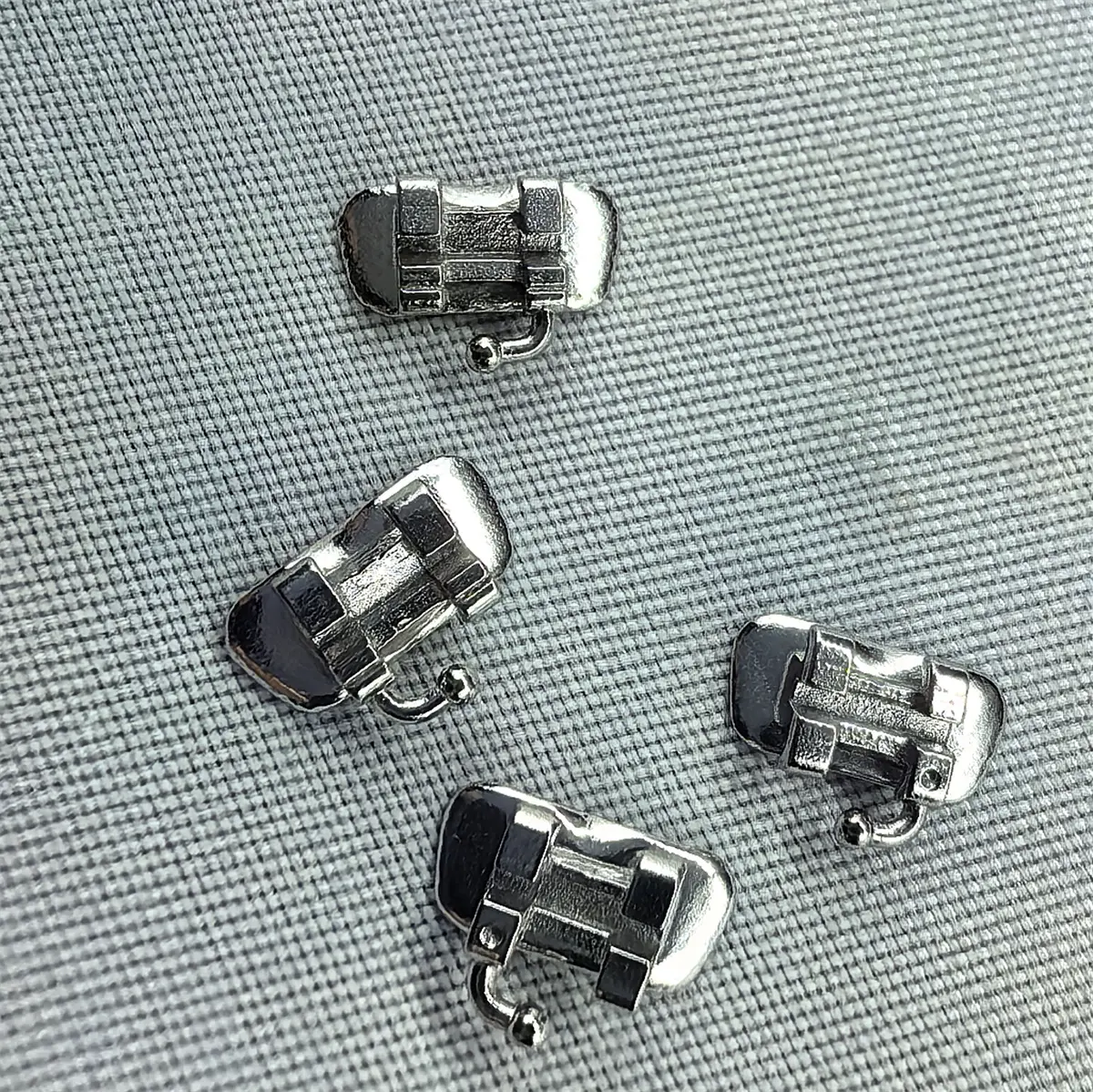 10Kits Dental 1st Brackets Molar Wide Big Bracket Orthodontic Edgewise MBT 022 with Hooks
