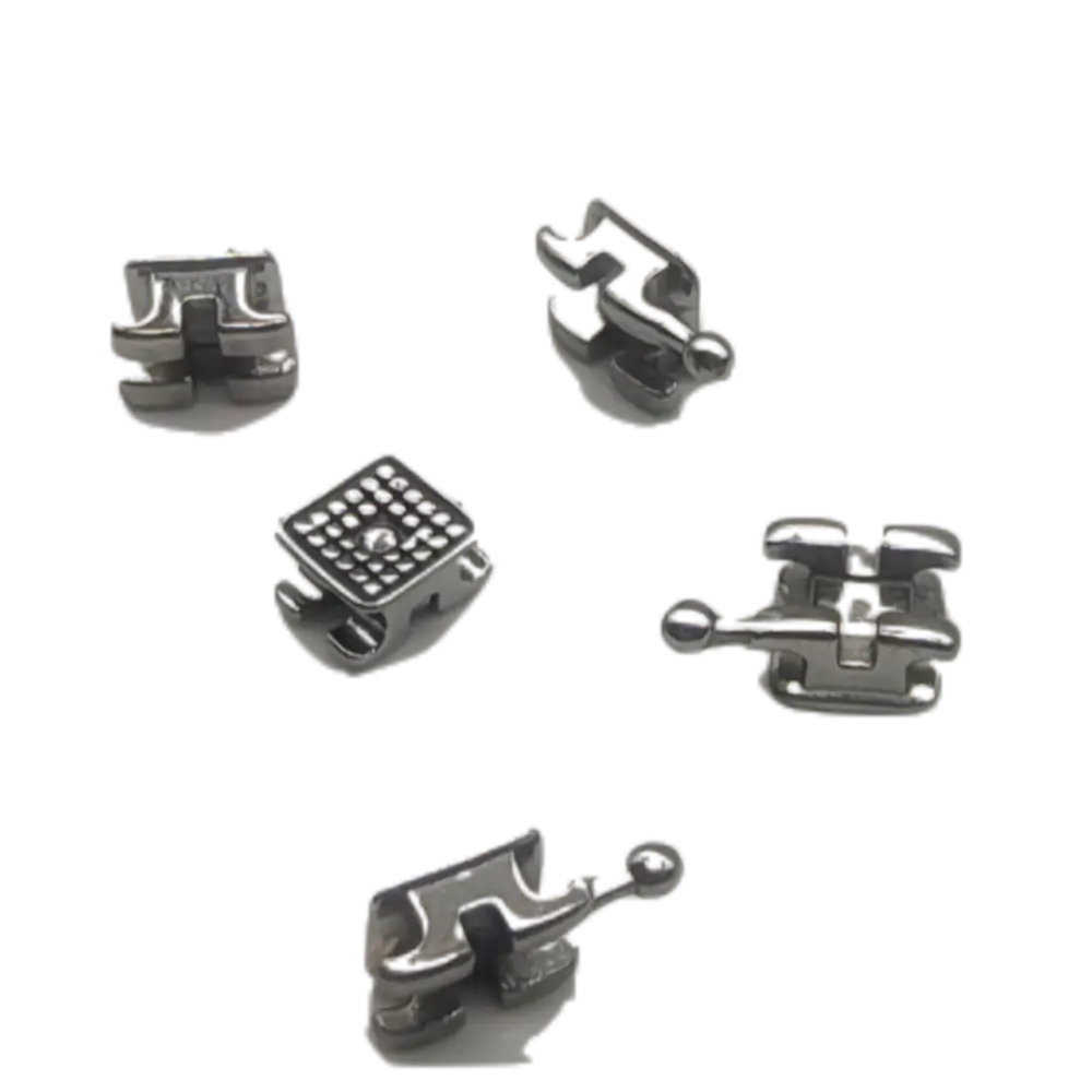 100Pks braces for teeth odontología dental materiales odontológicos Mini Edgewise 022 Hooks 345 Dental Treatment Materials Tools
